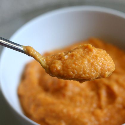 Sweet Potato Carrot Soup  by Spoonful