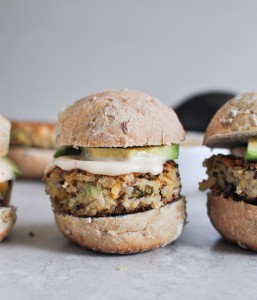 Quinoa Sliders from How Sweet It Is