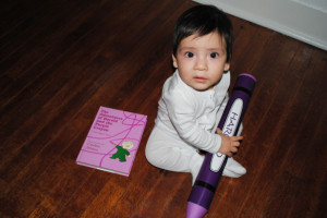 Harold and the Purple Crayon via La Vita Petite