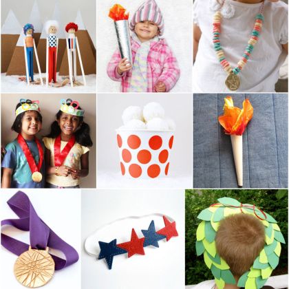 Olympic Crafts via Spoonful