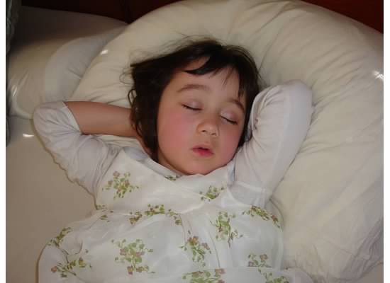 julia-Exhausted sleeping toddler