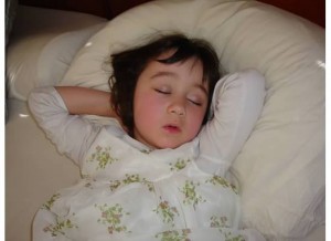 julia-Exhausted sleeping toddler