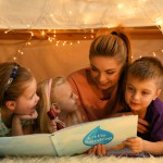 babysitter makes fort