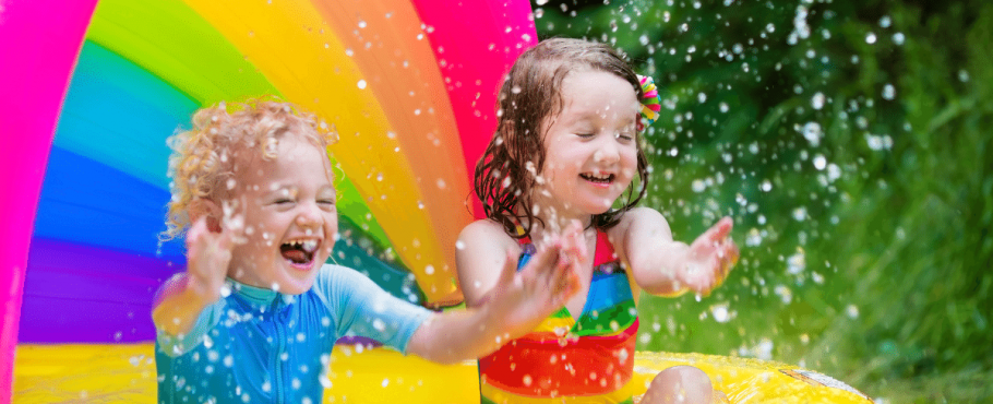 toddler summer activities, preschooler water play